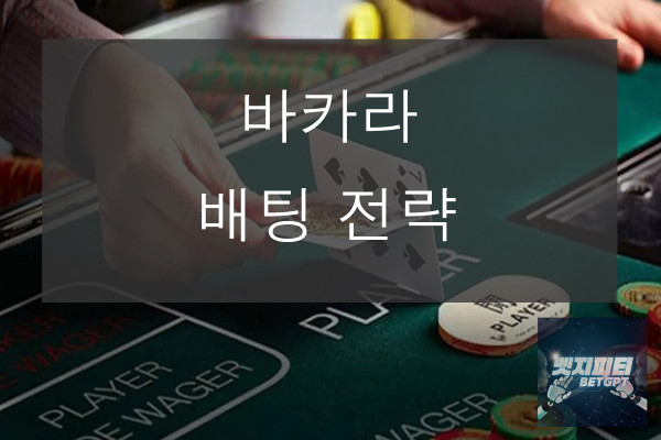 바카라 배팅 전략